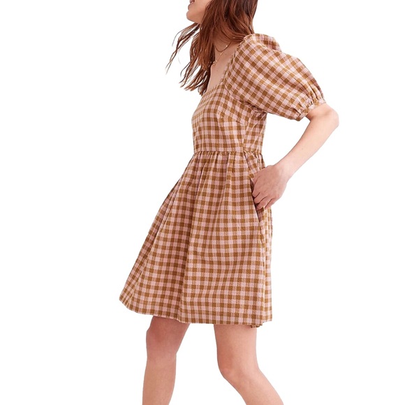 Madewell Square Neck Dress - Picture 2 of 10